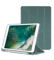 Microsonic Apple iPad 9.7 2018 Kılıf (A1893-A1954) Origami Pencil Koyu Yeşil