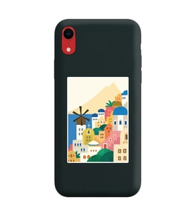 Siyah Lansman Telefon Kılıfı Iphone XR