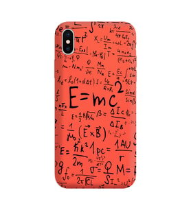 Iphone Xs Max Çizgi Tasarımlı Turuncu Lansman Telefon Kılıfı
