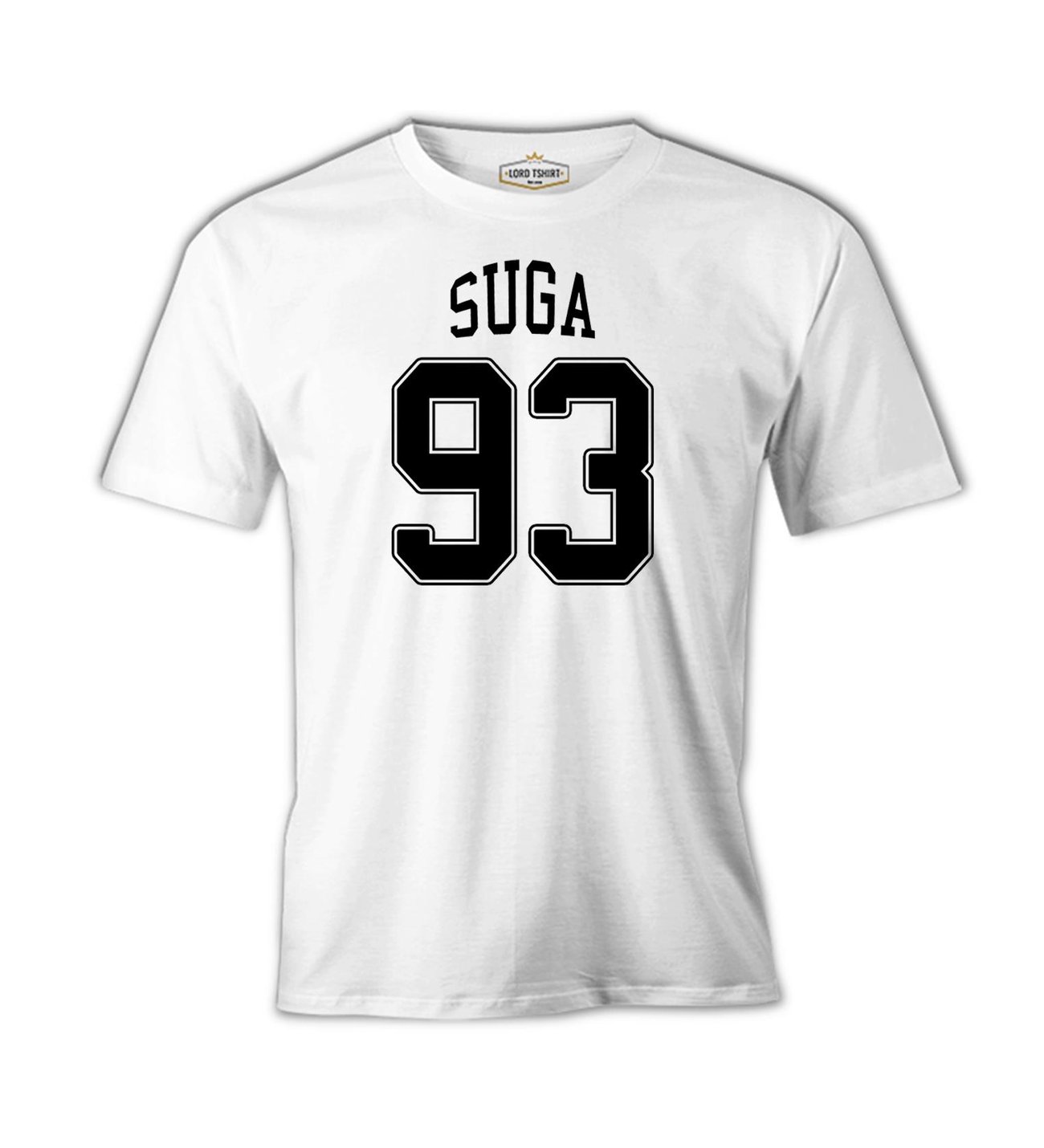 BTS - Suga 93 Beyaz Erkek Tshirt