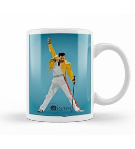 Freddie Mercury 01 Kupa Bardak Porselen