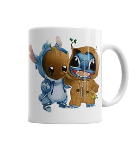 Groot E Stitch Kupa Bardak Porselen