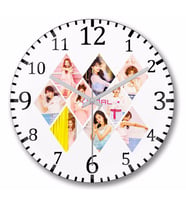 Twice Signal  Duvar Saati Bombeli Gercek Cam