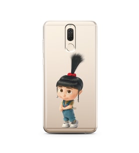 Agnes Tasarımlı Süper Şeffaf Silikon Telefon Kılıfı Huawei Mate 10 Lite