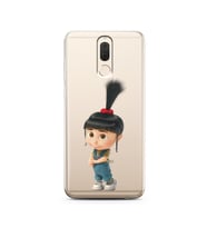 Agnes Tasarımlı Süper Şeffaf Silikon Telefon Kılıfı Huawei Mate 10 Lite