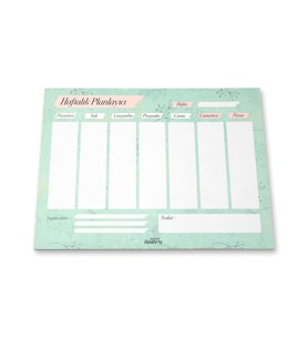 Haftalık Planlayıcı - Yeşil