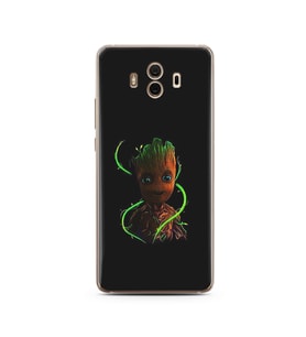 Baby Groot Tasarım Süper Şeffaf Silikon Telefon Kılıfı Huawei Mate 10 Pro 