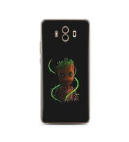 Baby Groot Tasarım Süper Şeffaf Silikon Telefon Kılıfı Huawei Mate 10 Pro 