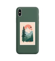 Koyu Yeşil Lansman Kılıf iPhone X