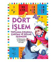 Dört İşlem - Uygulama Alıştırma Kitabı