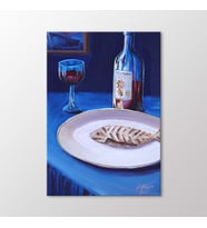 Arty Tablo Sofradaki Gemi 1 Tablo (Karışık)