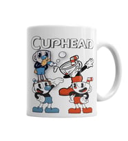 Cuphead Three Kupa Bardak Porselen