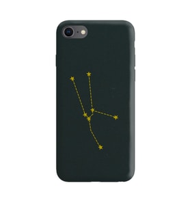 Boğa Burcu (Touro) Yıldız Haritası Tasarımlı Kılıf iPhone 8