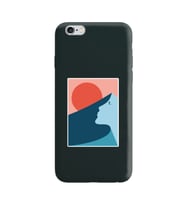 Siyah Lansman Kılıf iPhone 6