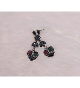 Hdmarketim Vintage Hürrem Sultan Otantik Sallantılı Küpe Taşlı