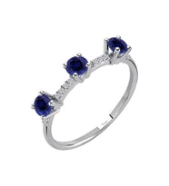 Sirius Pırlanta ve Safir Taşlı Yüzük 0704R0287
