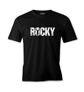 Rocky - Win Siyah Erkek Tshirt