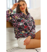 Desenli Polar Sweat