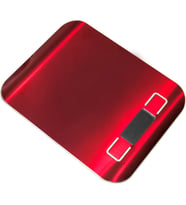 Techfit Tf1002 Dijital Hassas Led Ekran Mutfak Terazisi 5 Kg (Kırmızı)