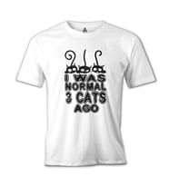 Normal 3 Cats Ago Beyaz Erkek Tshirt