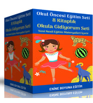 Okul Öncesi Eğitim Seti (8 Kitap)