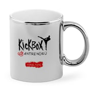 BK Gift Kişiye Özel Mesleki Kick Box Antrenörü Krom Kupa Bardak  2