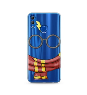 Harry Poter Tasarımlı Süper Şeffaf Silikon Telefon Kılıfı Huawei Honor 10 Lite 