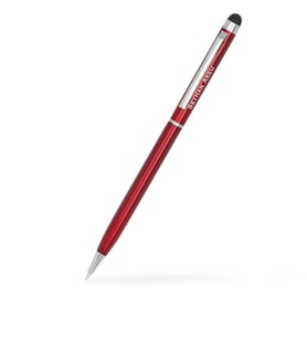 BK Gift Kişiye Özel Kırmızı Dokunmatik Metal Tükenmez Kalem Model 253