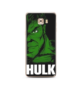 Hulk Tasarım Süper Şeffaf Silikon Telefon Kılıfı Samsung C9 