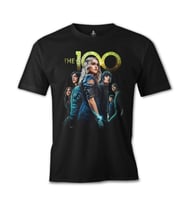 The 100 Siyah Erkek Tshirt