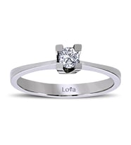 Lova G Renk 0,17 Karat Pırlanta Tektaş Yüzük - 1040061