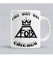 Fall Out Boy Kupa Bardak Porselen