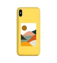 Sarı Lansman Kılıf iPhone XS Max