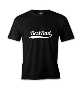 Best Dad Siyah Erkek Tshirt