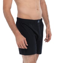 Malabadi Geniş Model Büyük Beden Boxer 024 Erkek Boxer M24 (Siyah)