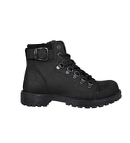 RAKER 8028 Saf Deri (36-39 Arası) Siyah Nubuk Unisex Bot