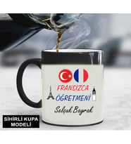 Fransızca Öğretmeni Kupa Bardağı Sihirli