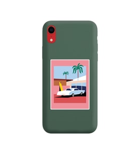 Yeşil Lansman Kılıf iPhone XR