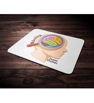 Kişiye Özel Norolog Tasarımlı Mouse Pad (Renksiz)