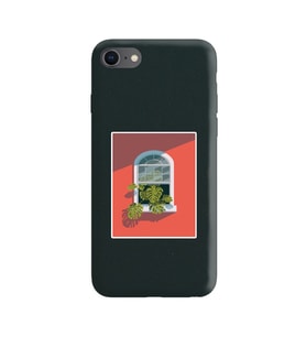 Siyah Lansman Telefon Kılıfı Iphone 8