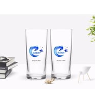 BK Gift Kişiye Özel Renkli Baskılı Erzurum Tasarımlı Turistik İkili Rakı Bardağı Seti-1 (Beyaz)