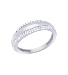 Diamond Line-Gülaylar Altın 14 Ayar Trend Yüzük