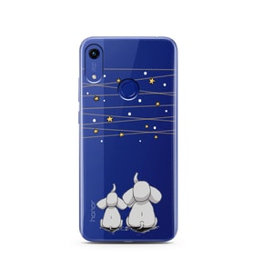Filler Tasarımlı Süper Şeffaf Silikon Telefon Kılıfı Huawei Honor 8A