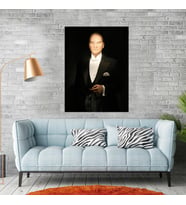 Mustafa Kemal Atatürk Kanvas Tablo