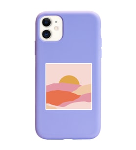 Lila Lansman Telefon Kılıfı Iphone 11