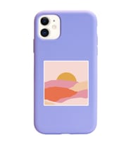 Lila Lansman Telefon Kılıfı Iphone 11