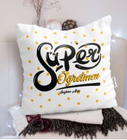 BK Gift Kişiye Özel Süper Öğretmen  Yastık