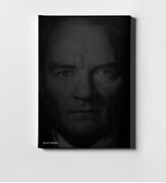 BK Gift Kişiye Özel Atatürk Kanvas Tablo 50x70cm 6