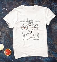 Kişiye Özel Kedi Tişörtü