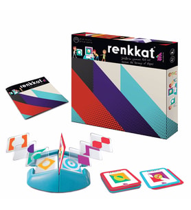 RENKKAT (İki Kişilik) Dikkat ve Zeka Oyunu 3 Yaş ve Üzeri